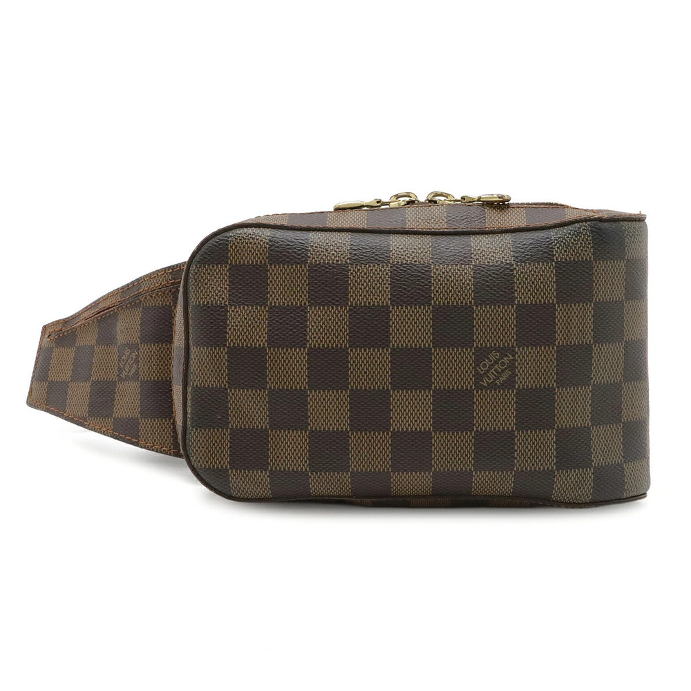 LOUIS VUITTON Damier Geronimos Body Bag Shoulder Waist Pouch
